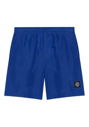Stone Island mesh-lined swim shorts - Blue