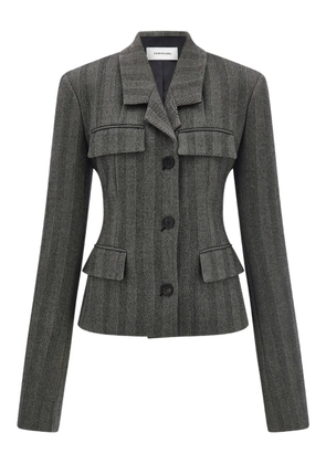 Ferragamo flap-pockets blazer - Black