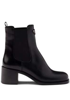 Prada Brushed Chelsea boots - Black