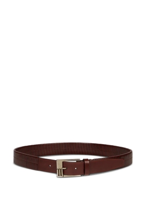ETRO leather belt - Brown