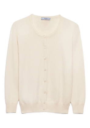 Prada long-sleeves button cardigan - Neutrals