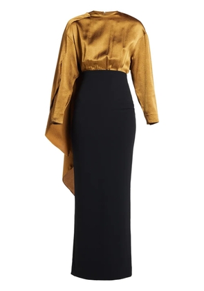 Solace London River midi dress - Gold