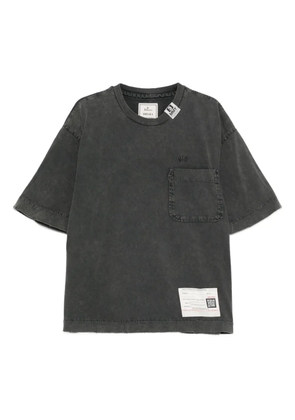 Maison MIHARA YASUHIRO logo-patch T-shirt - Black