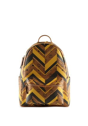 MCM chevron-print backpack - Brown
