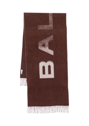 Bally virgin wool scarf - Brown