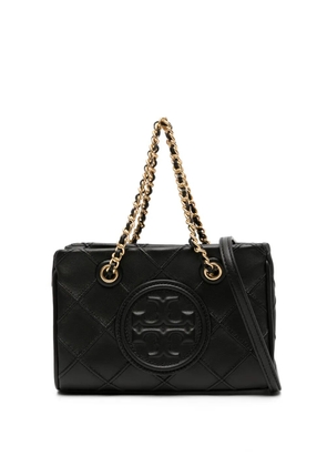 Tory Burch Fleming quilted tote bag - Black
