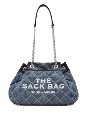 Marc Jacobs The Quilted Denim Chain Sack bag - Blue