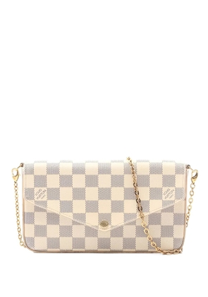 Louis Vuitton Pre-Owned momogram-pattern chain-strap mini bag - Neutrals