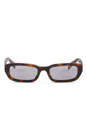 Prada Eyewear rectangle sunglasses - Brown