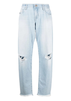 Jacob Cohën distressed-detail denim jeans - Blue