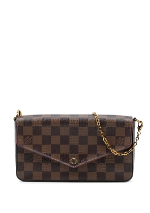 Louis Vuitton Pre-Owned 2018 Damier Ebene Pochette Felicie crossbody bag - Brown