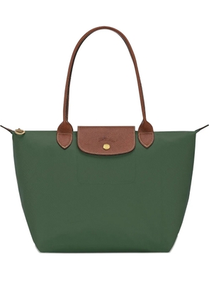 Longchamp medium Le Pliage tote bag - Green