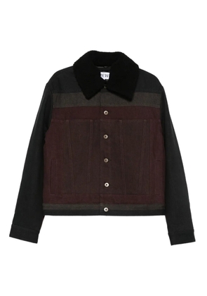 LOEWE panelled jacket - Black