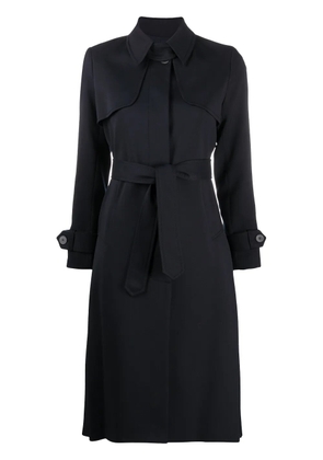 SANDRO belted trench coat - Blue