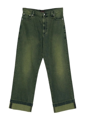 Simone Rocha straight-leg jeans - Green
