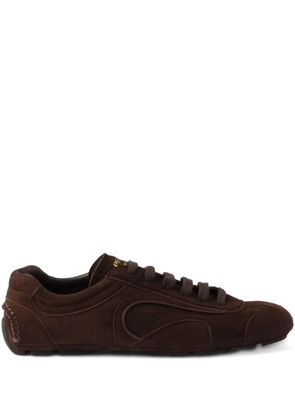 Prada Montecarlo Re-edition 2005 suede low-top sneakers - Brown