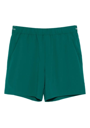 Calvin Klein logo-print performance shorts - Green