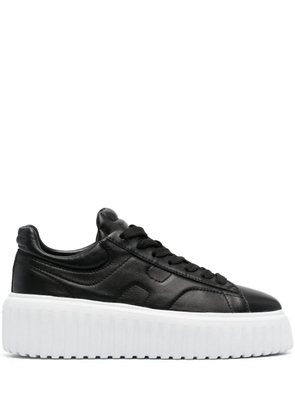Hogan flatform lace-up sneakers - Black