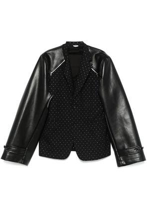 Comme des Garçons Homme Plus detachable-panels blazer - Black