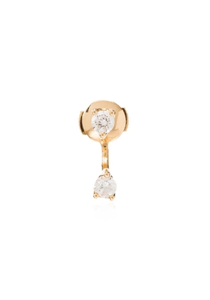 Anita Ko 18kt gold and diamond Orbit stud earring