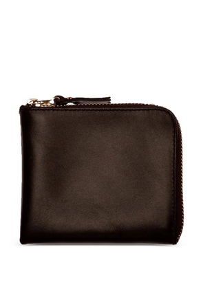 Comme Des Garçons leather wallet - Brown