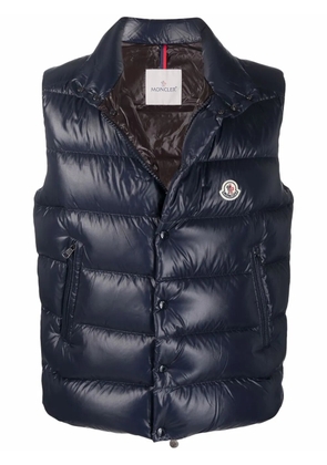 Moncler Tibb high-neck gilet - Blue