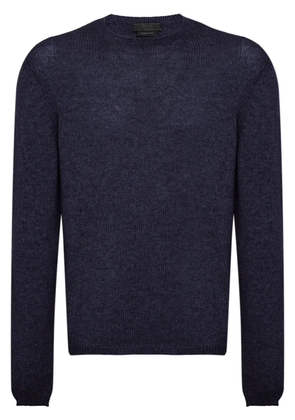 Prada crew-neck cashmere jumper - Blue