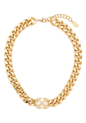 Off-White Arrow necklace - Gold