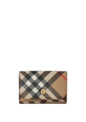 Burberry Vintage-Check wallet - Neutrals