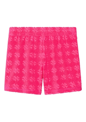 Tory Burch terry jacquard shorts - Pink