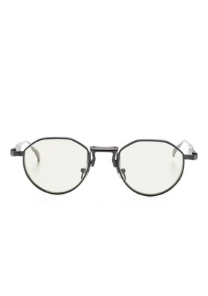 Movitra Apex round-frame sunglasses - Black