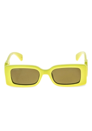 Gucci Eyewear Interlocking G-logo sunglasses - Yellow