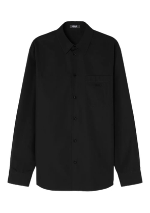 Versace wild cats-print shirt - Black