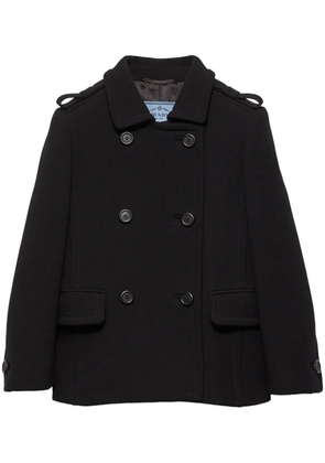 Prada double-breasted jacket - Black