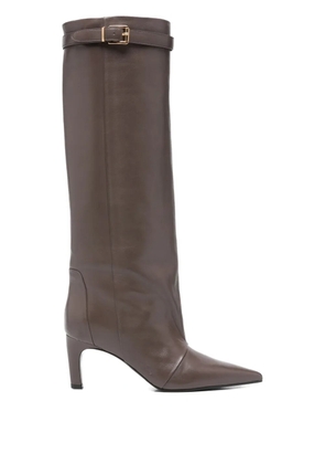 Lella Baldi buckle-detailing boots - Brown
