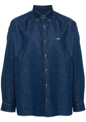 A.P.C. Mathias shirt - Blue