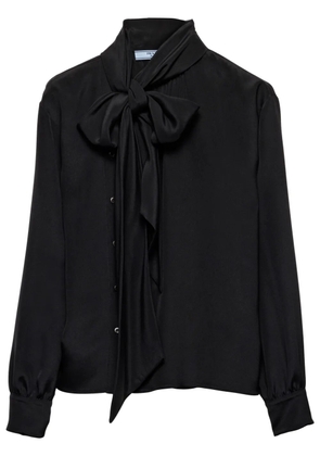 Prada Marocain shirt - Black