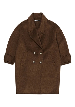 Bimba y Lola buttoned coat - Brown