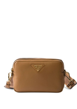 Prada small leather shoulder bag - Brown