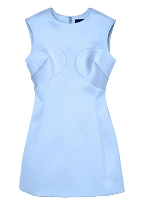 Marc Jacobs satin-finish mini dress - Blue