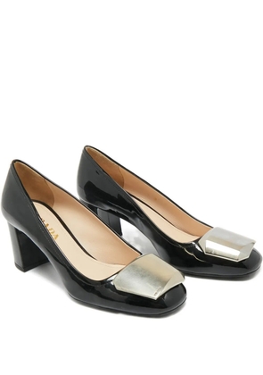 Prada Pre-Owned block-heel pumps - Black