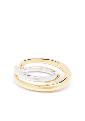 Charlotte Chesnais Initial two-tone design ring - Gold
