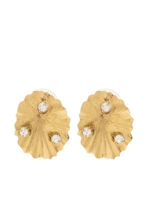Ulla Johnson ruffled-design earrings - Gold