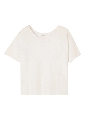 American Vintage Sonoma boat neck T-shirt - White