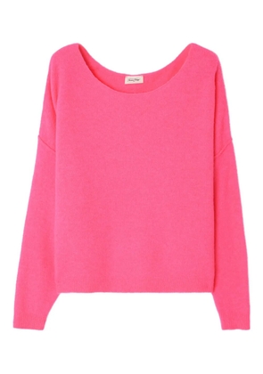 American Vintage Damsville boat-neck sweater - Pink