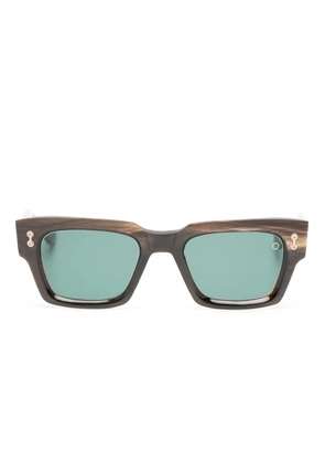 Akoni square-frame sunglasses - Brown