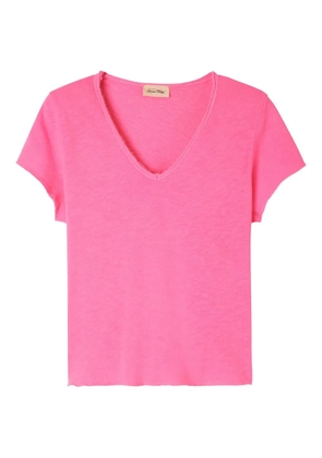 American Vintage V-neck sonoma T-shirt - Pink