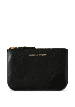 Comme Des Garçons Wallet zip-fastening leather wallet - Black