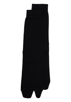 Maison Margiela Tabi knee-high socks - Black
