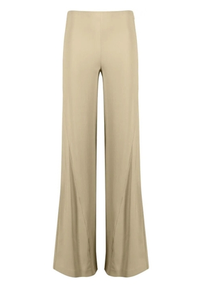 Jacquemus Le Pantalon Soffio flared trousers - Neutrals